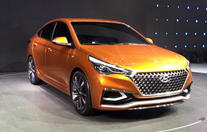 Свежие фото нового поколения Hyundai Solaris появились в сети